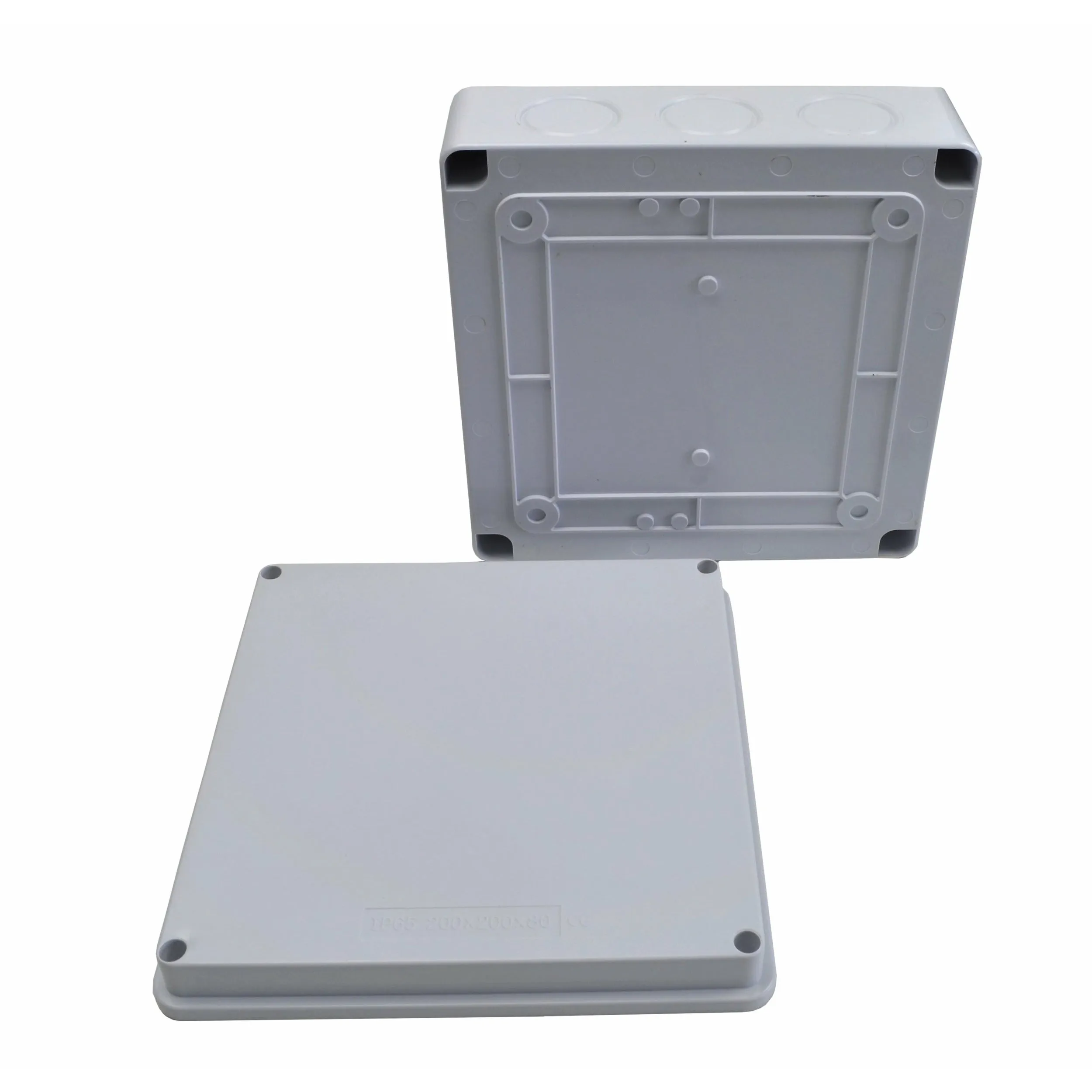 200x200x80 mm No Grommet IP65 Waterproof Junction Box