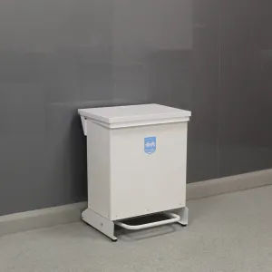 42 Litre Metal Fixed Body Clinical Waste Bin