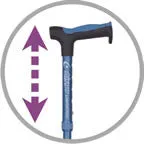 Airgo® Comfort-Plus™ Folding Cane