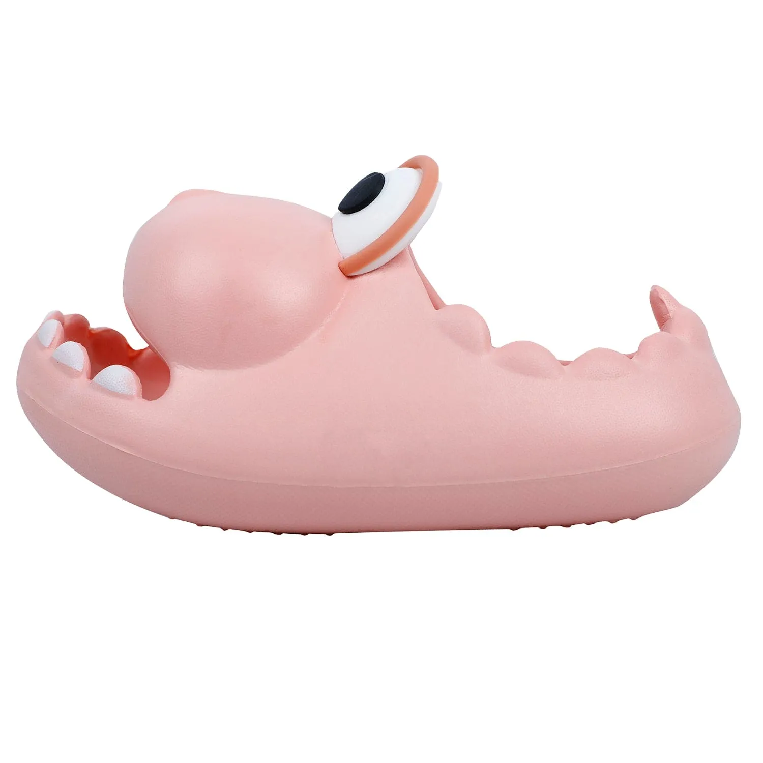 Baby Moo Crocodile Beach Slippers 3D Cartoon Sliders - Pink