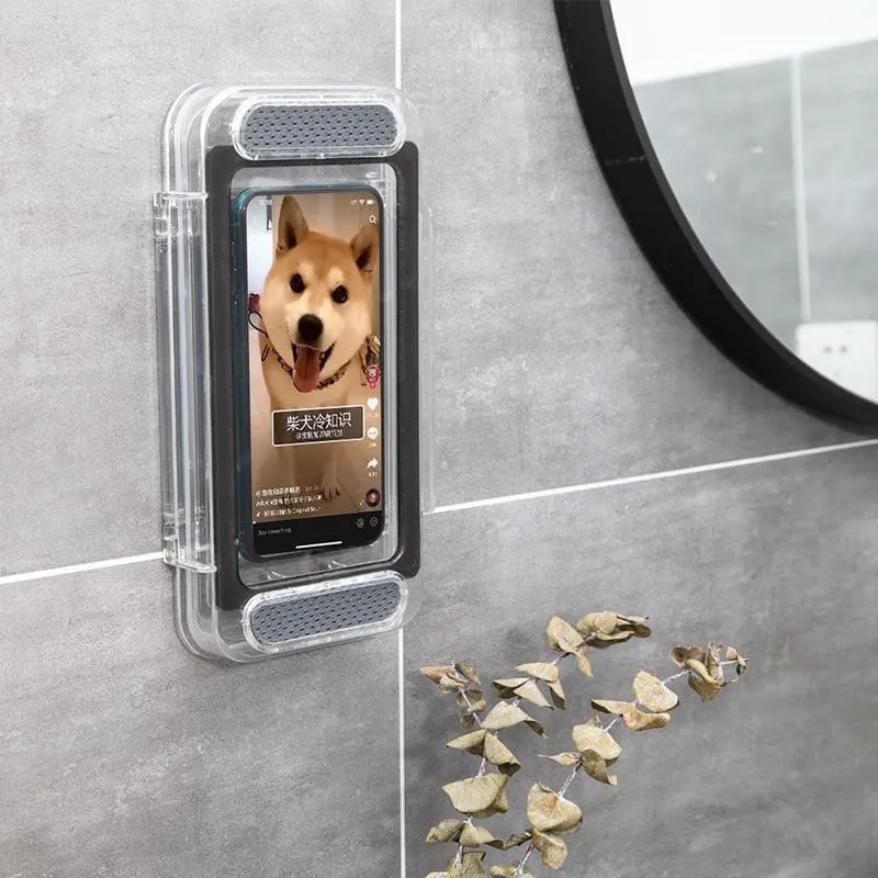 Bathroom Waterproof Shower Phone Holder