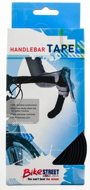 Bike Handlebar Tape Blue Bicycle Bike Road Drop Bar Anti-Slip Shock Absorb NEW