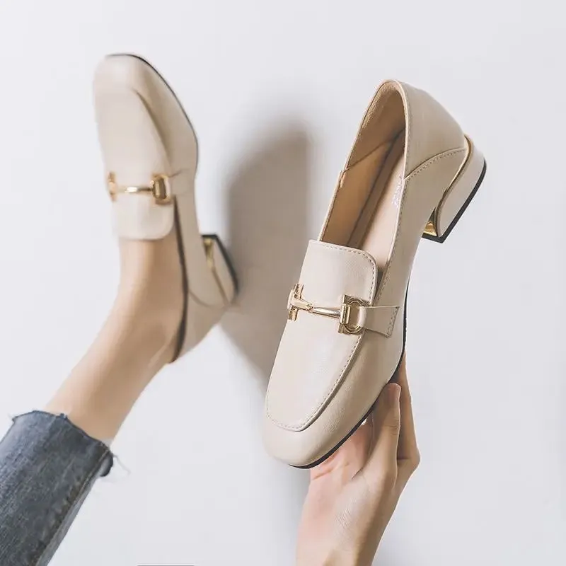 Black loafers for ladies