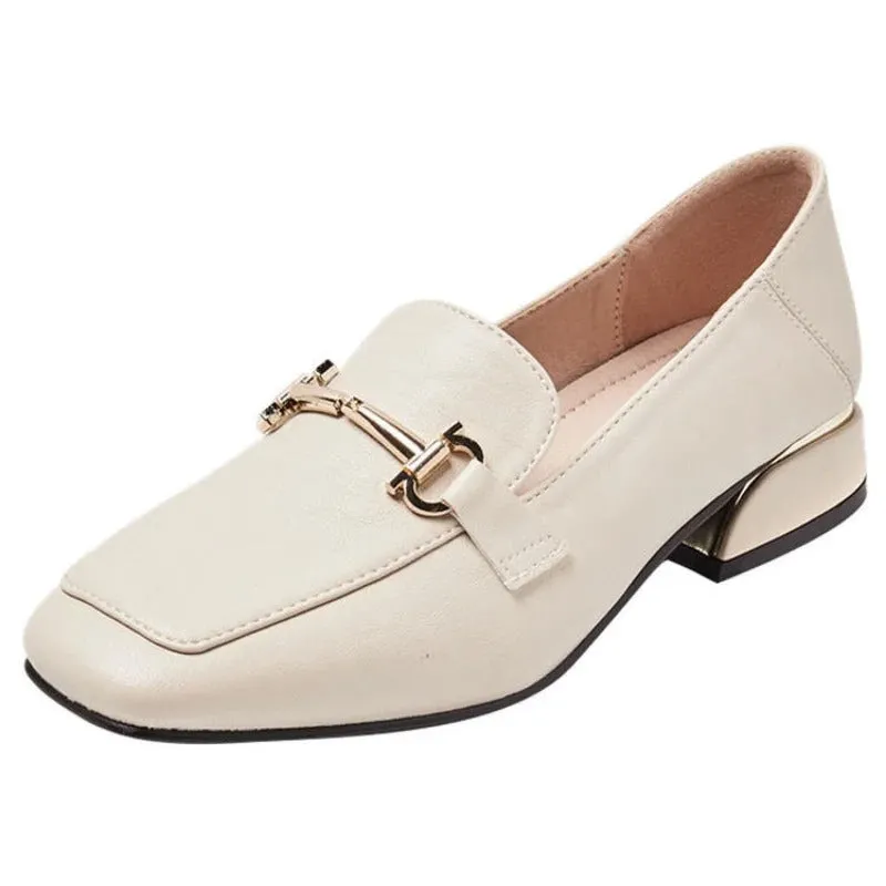 Black loafers for ladies