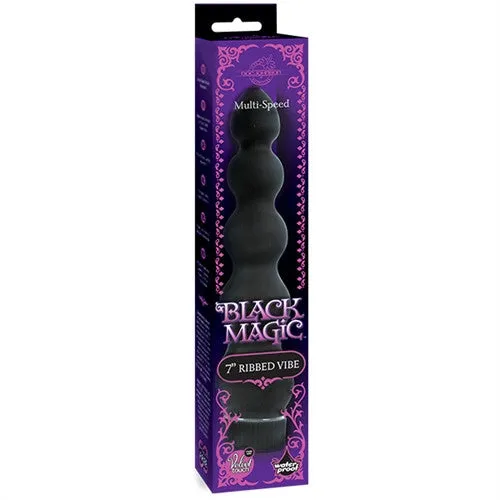 Black Magic 7in Ribbed Vibe