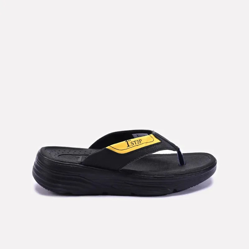 Black Soft Flip Flops 0151093