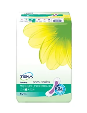 Bladder Control Pad Tena Serenity 12 " Length Moderate Absorb Female 180/BX