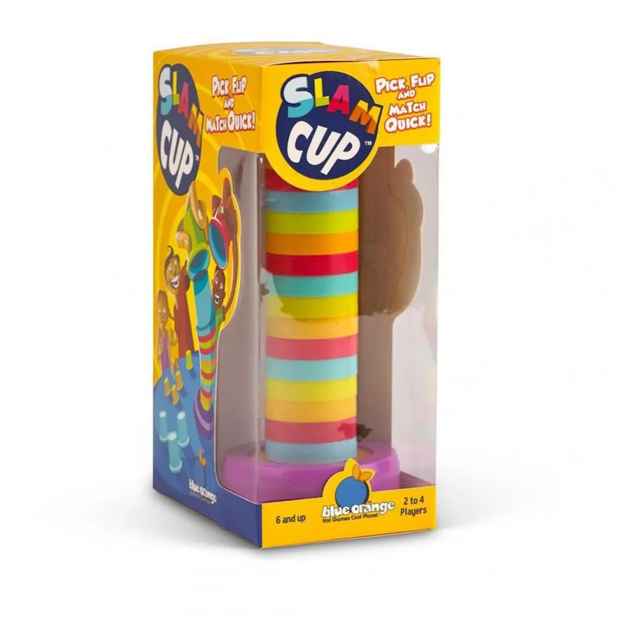 Blue Orange Games Slam Cup - Pick, Flip & Match Quick!