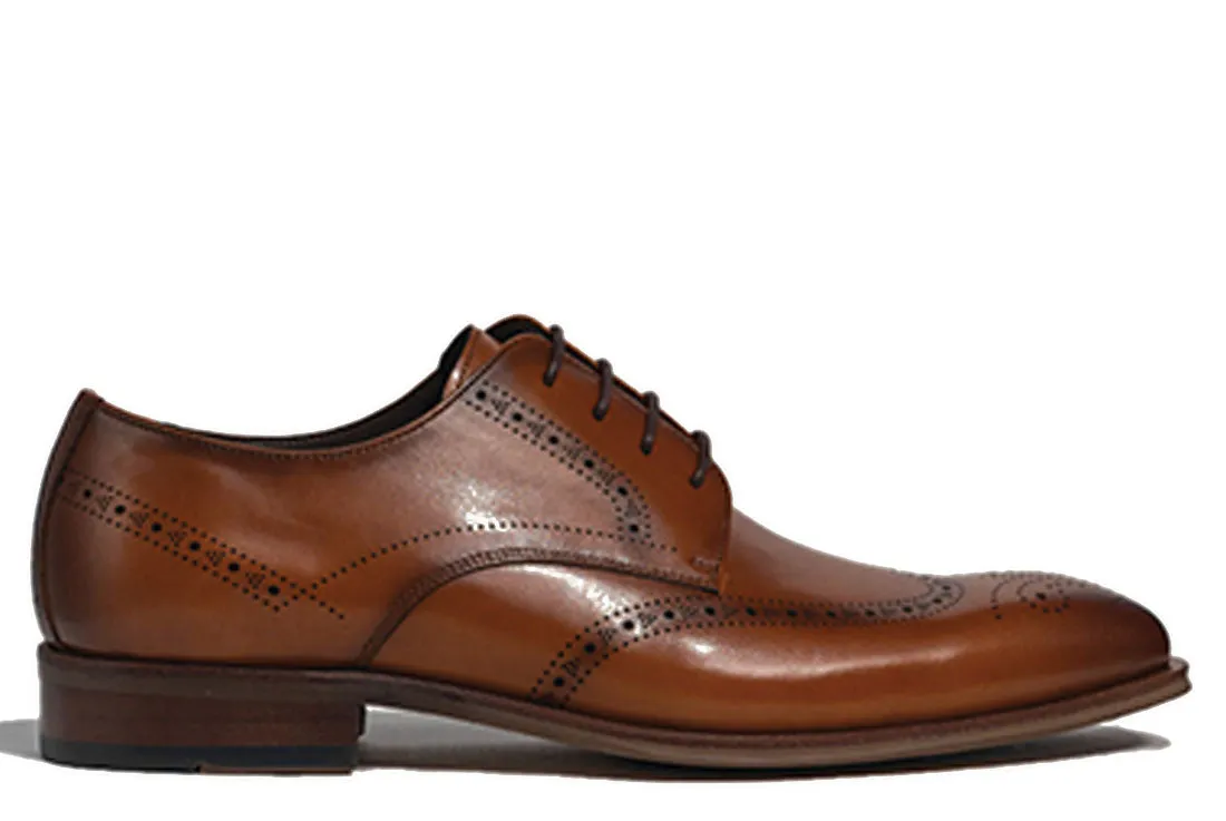 Boistfort Brogue Derby Shoe - Brown