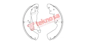 Brake Shoes Ford Ranger 2005 2010