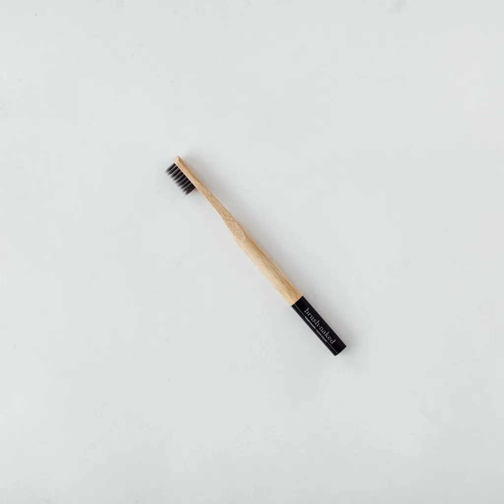 BRUSH NAKED - ADULT TOOTHBRUSH - SOFT (VARIOUS COLORS) - WHOLESALE