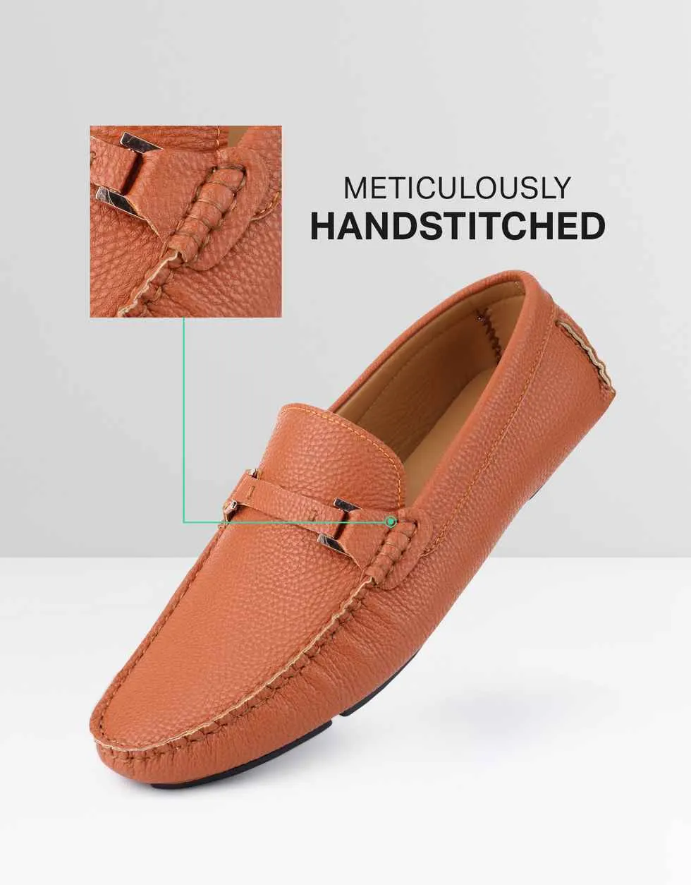 Buckle Tread Casual Loafers