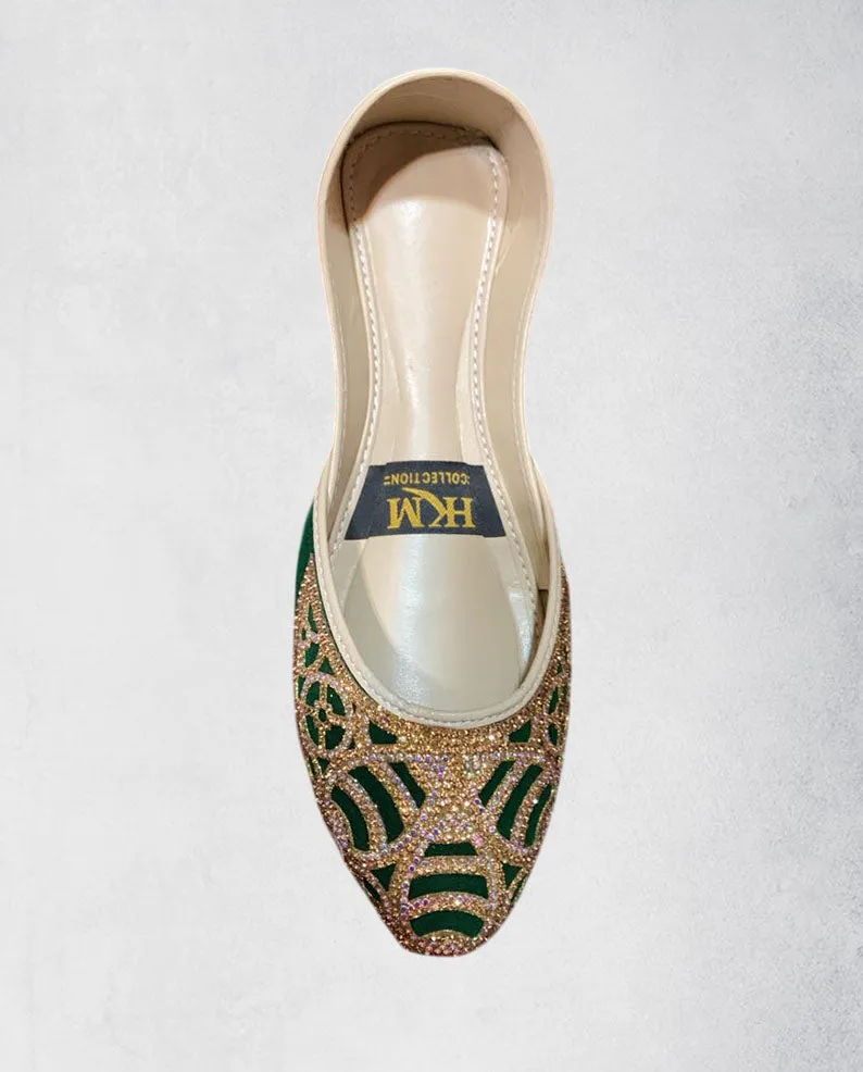 Buy Afghani Slippers Online - Paissare, Authentic Craftsmanship Nk-473