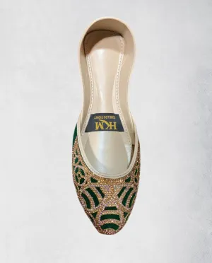 Buy Afghani Slippers Online - Paissare, Authentic Craftsmanship Nk-473