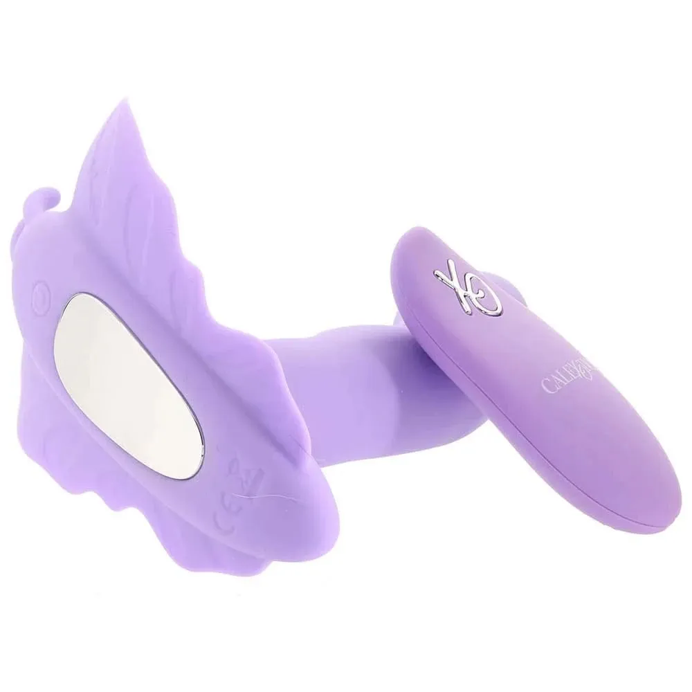 CalExotics Venus Butterfly Remote Rocking Penis Vibe in Purple