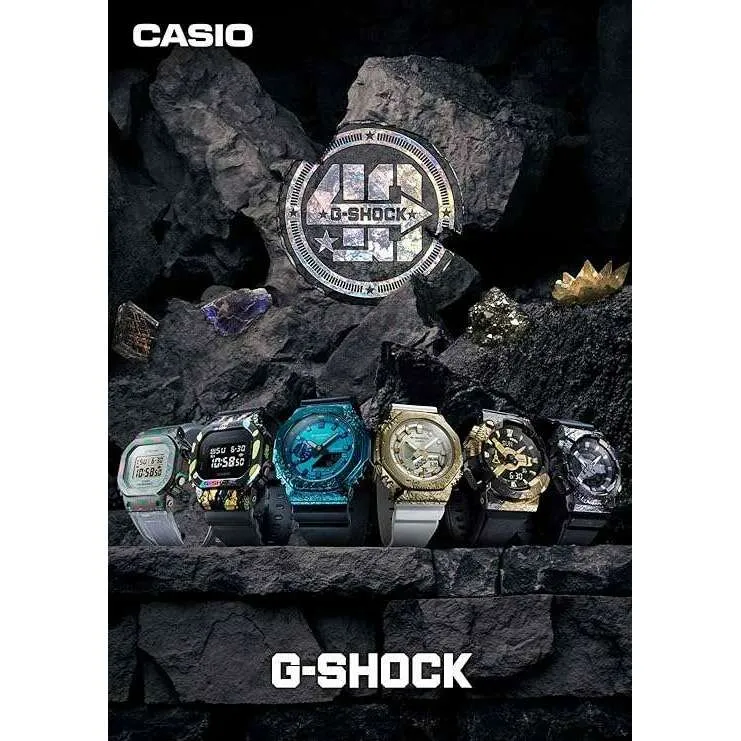 CASIO G-SHOCK 40TH ANNIVERSARY ADVENTURER'S STONE GREY SKELETON MEN WATCH GM-5640GEM-1JR