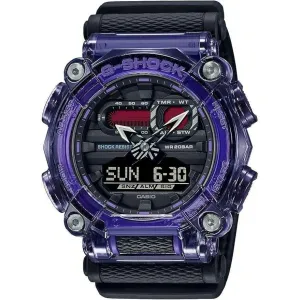 CASIO G-SHOCK ANALOG DIGITAL PURPLE & BLACK MEN WATCH GA-900TS-6AJF