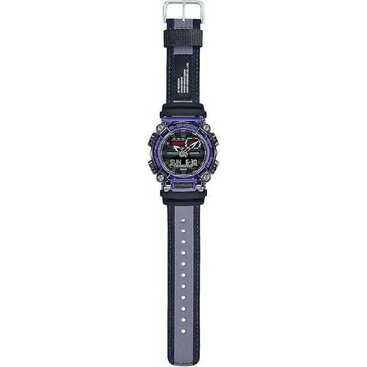 CASIO G-SHOCK ANALOG DIGITAL PURPLE & BLACK MEN WATCH GA-900TS-6AJF