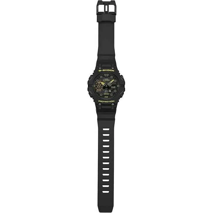 CASIO G-SHOCK CAUTION YELLOW SERIES BLUETOOTH BLACK & YELLOW MEN WATCH GA-B001CY-1AJF