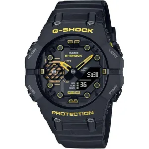 CASIO G-SHOCK CAUTION YELLOW SERIES BLUETOOTH BLACK & YELLOW MEN WATCH GA-B001CY-1AJF