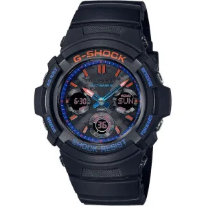 CASIO G-SHOCK CITY CAMOUFLAGE SERIES RADIO SOLAR BLACK MEN WATCH AWG-M100SCT-1AJF
