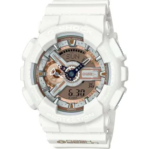 CASIO G-SHOCK DASH BERLIN TIE-UP MODEL WHITE ANALOG DIGITAL MEN WATCH GA-110DB-7AJR
