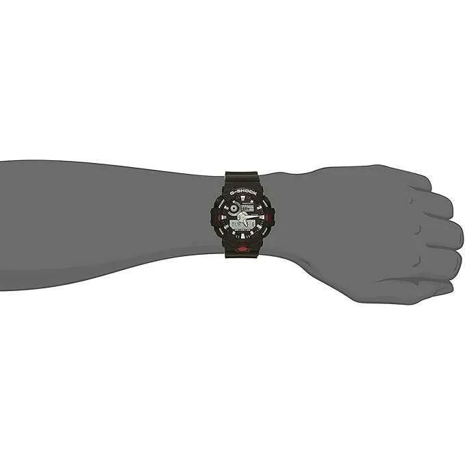 CASIO G-SHOCK DAY-DATE ANALOG DIGITAL BLACK MEN WATCH GA-700-1AJF