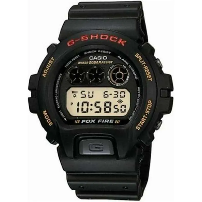 CASIO G-SHOCK DAY-DATE DIGITAL DIAL BLACK MEN WATCH DW-6900B-9