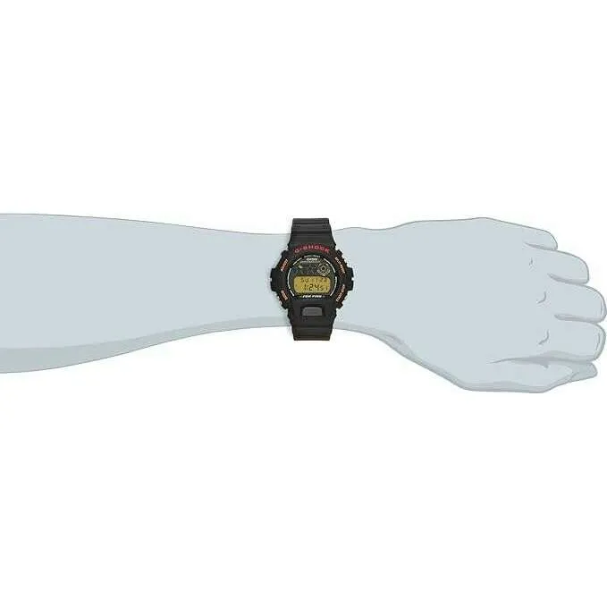 CASIO G-SHOCK DAY-DATE DIGITAL DIAL BLACK MEN WATCH DW-6900B-9