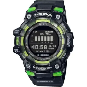 CASIO G-SHOCK G-SQUAD BLUETOOTH BLACK & YELLOW DIGITAL MEN WATCH GBD-100SM-1JF
