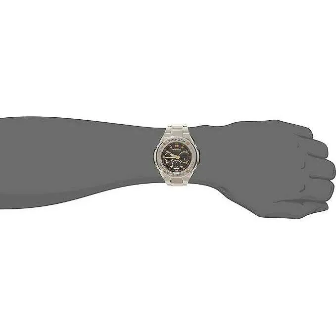 CASIO G-SHOCK G-STEEL RADIO SOLAR SILVER ANALOG DIGITAL MEN WATCH GST-W310D-1A9JF
