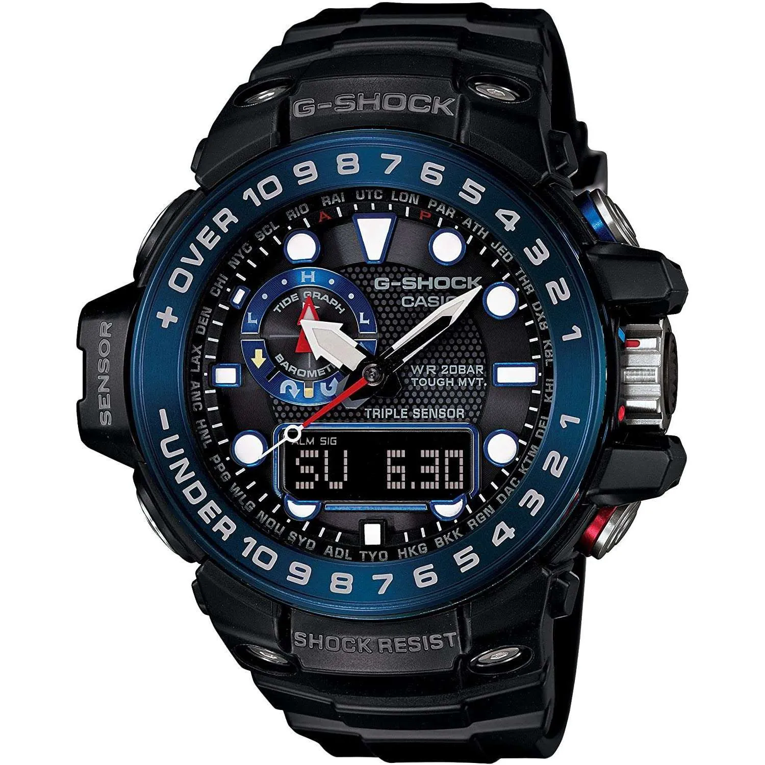 CASIO G-SHOCK GULFMASTER JDM MEN WATCH GWN-1000B-1BJF
