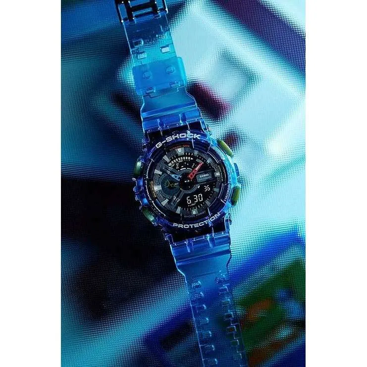 CASIO G-SHOCK JOYTOPIA SERIES LIMITED MODEL ANALOG DIGITAL BLUE MEN WATCH GA-110JT-2AJF