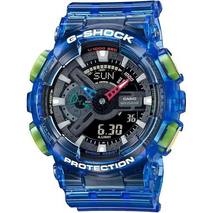 CASIO G-SHOCK JOYTOPIA SERIES LIMITED MODEL ANALOG DIGITAL BLUE MEN WATCH GA-110JT-2AJF