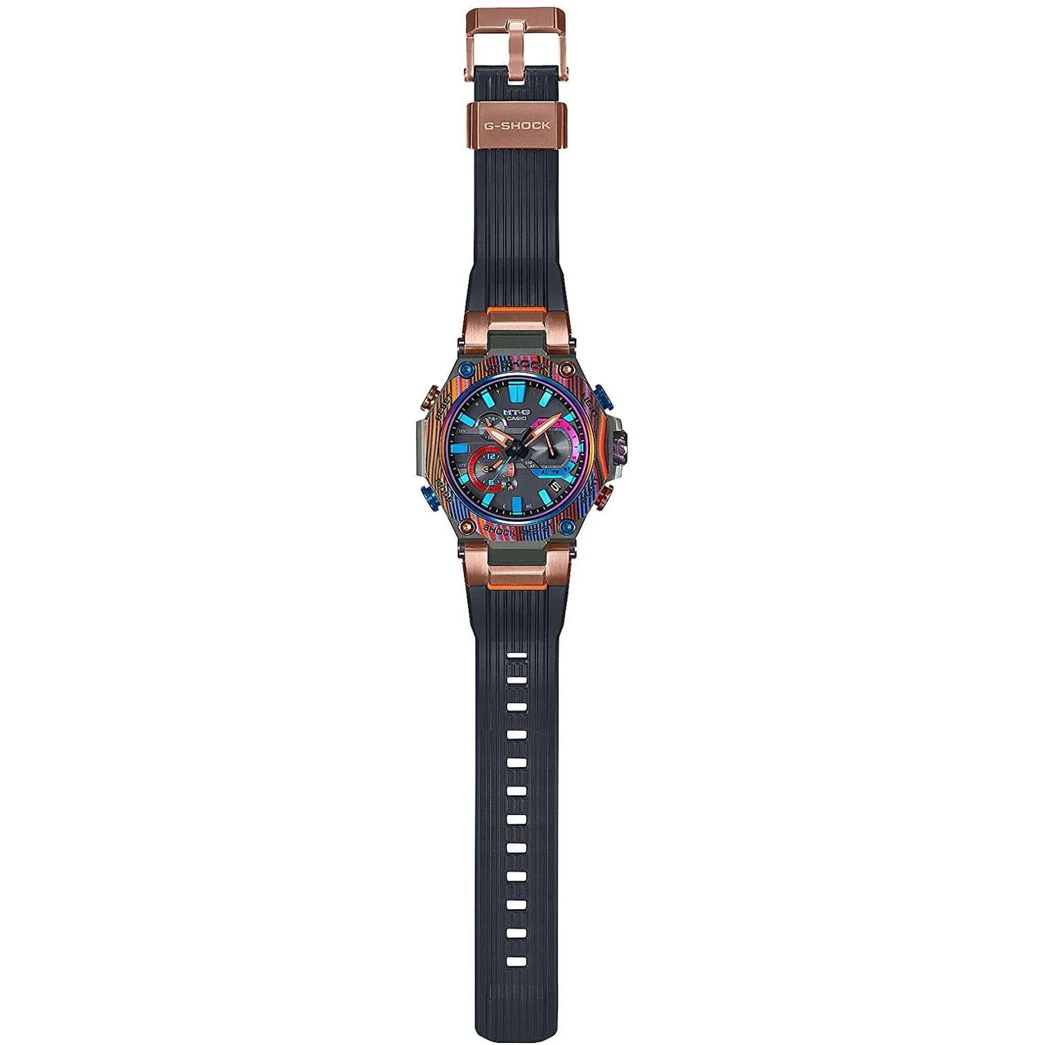 CASIO G SHOCK MARBLE MT-G MULTI-COLOR CARBON MEN WATCH (LIMTED MODEL) MTG-B2000XMG-1AJR