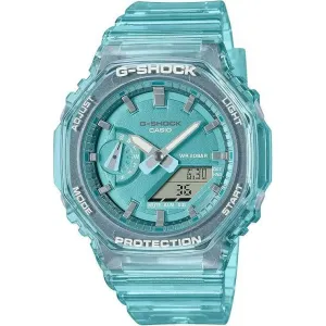 CASIO G-SHOCK MID-SIZE MODEL BLUE SKELETON LADIES WATCH GMA-S2100SK-2AJF