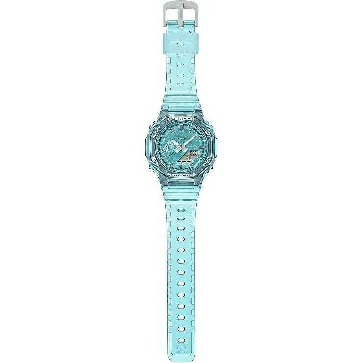 CASIO G-SHOCK MID-SIZE MODEL BLUE SKELETON LADIES WATCH GMA-S2100SK-2AJF