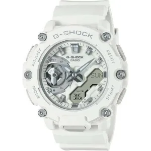 CASIO G-SHOCK MID-SIZE MODEL WHITE ANALOG DIGITAL LADIES WATCH GMA-S2200M-7AJF