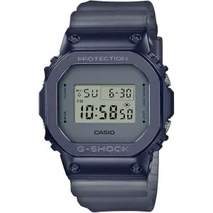 CASIO G-SHOCK MIDNIGHT FOG SERIES METAL COVERED DIGITAL BLUE MEN WATCH GM-5600MF-2JF