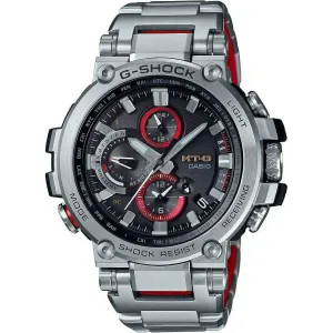 CASIO G-SHOCK MT-G BLUETOOTH RADIO SOLAR SILVER MEN WATCH MTG-B1000D-1AJF