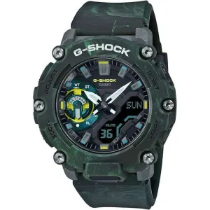 CASIO G-SHOCK MYSTIC FOREST SERIES ANALOG DIGITAL GREEN MEN WATCH GA-2200MFR-3AJF