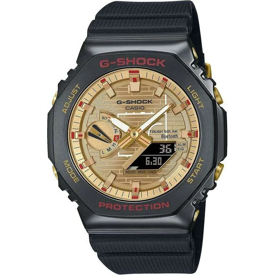CASIO G-SHOCK RUI HACHIMURA SIGNATURE MODEL BLUETOOTH TOUGH SOLAR MEN WATCH GBM-2100RH-1AJR