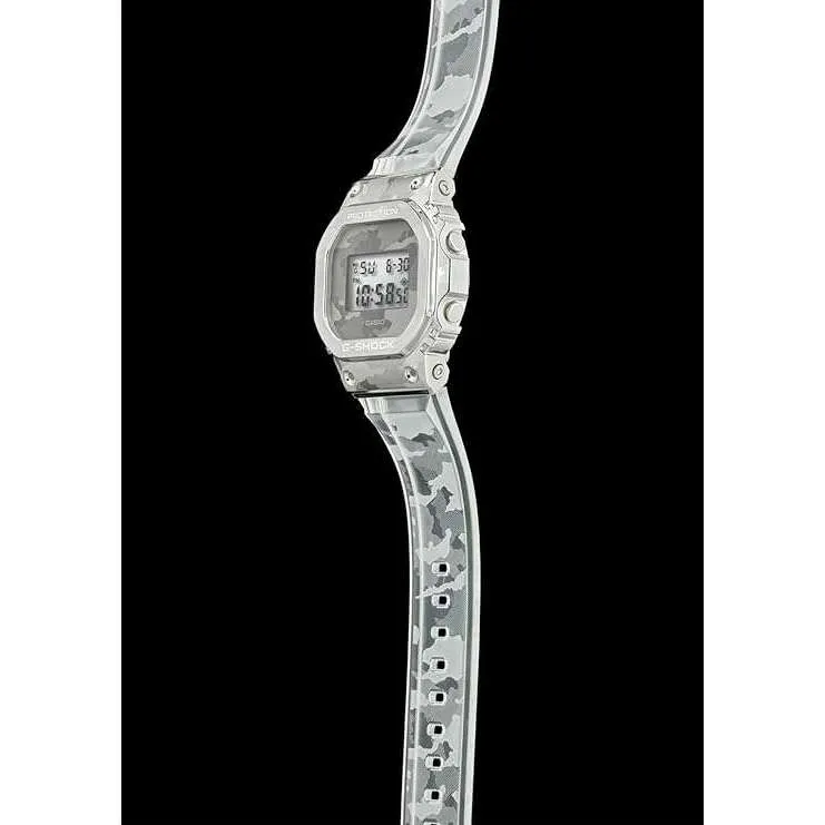 CASIO G-SHOCK SKELETON CAMOUFLAGE SERIES DIGITAL CLEAR MEN WATCH GM-5600SCM-1JF