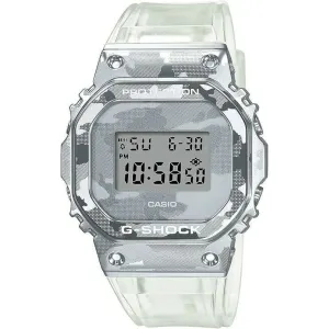 CASIO G-SHOCK SKELETON CAMOUFLAGE SERIES DIGITAL CLEAR MEN WATCH GM-5600SCM-1JF