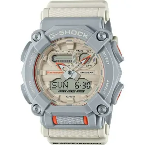 CASIO G-SHOCK THE BLACK EYE PATCH COLLABORATION MODEL GREY MEN WATCH GA-900BEP-8AJR