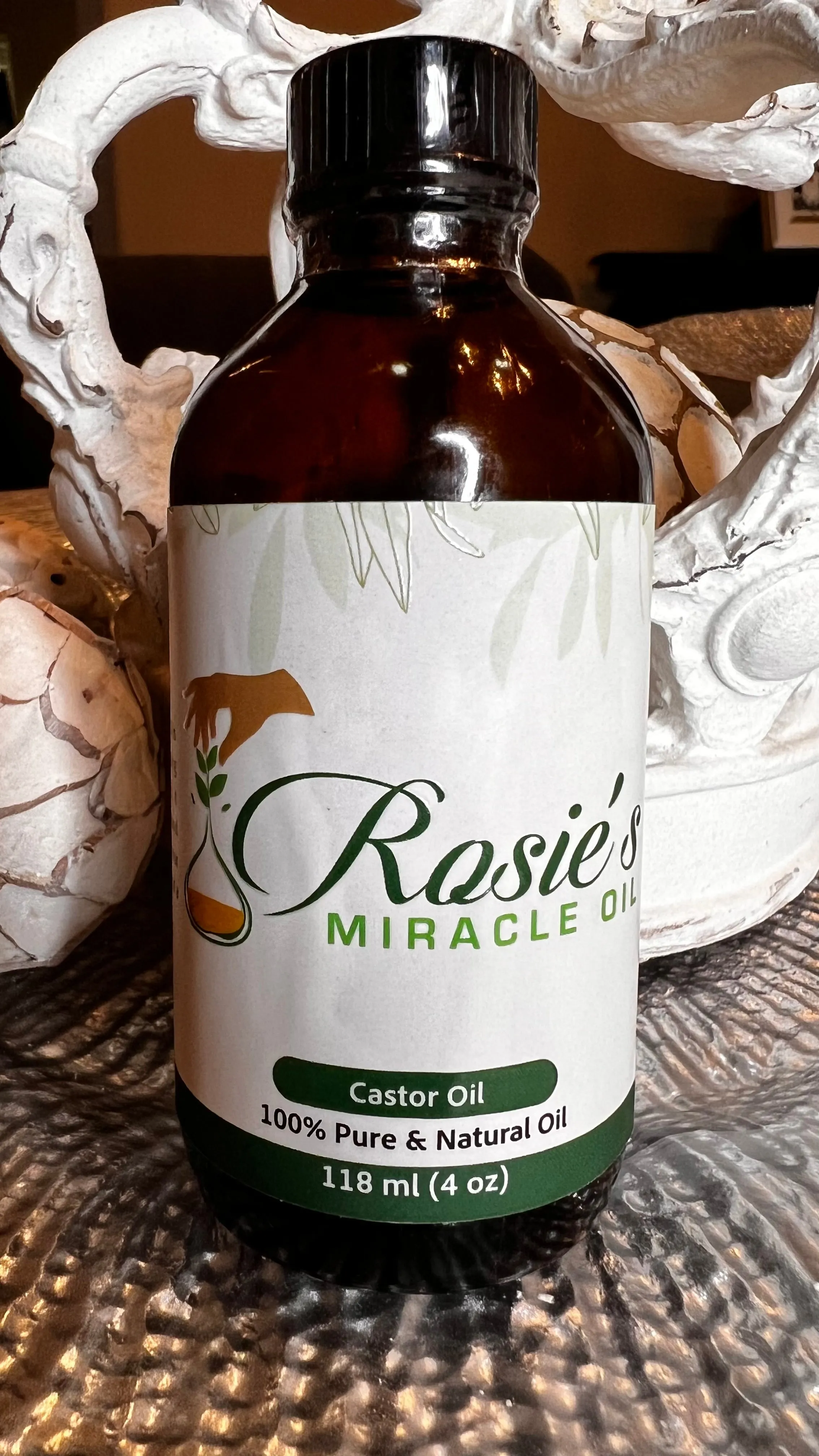 CASTOR  Rosie's Miracle Oil 4oz.