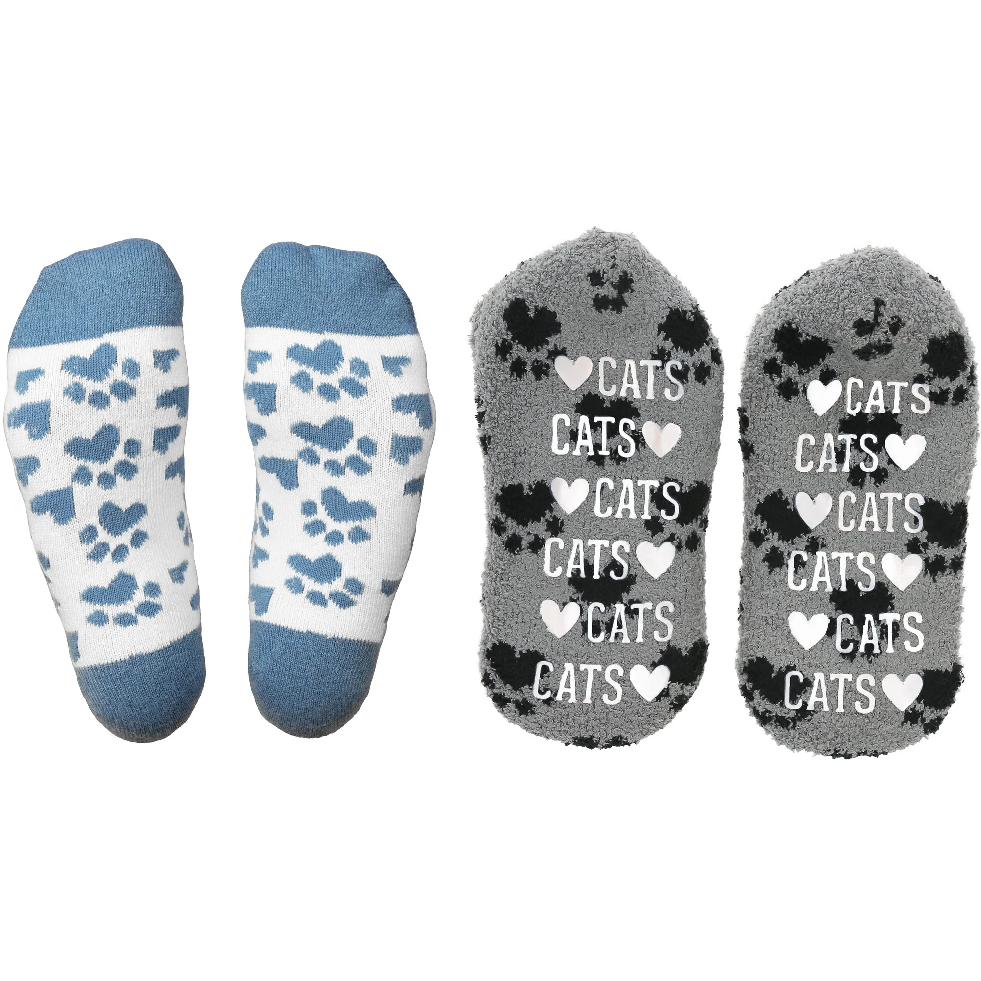 Cats Slipper Sock Gift Set