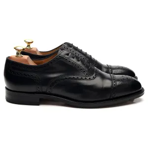 Charles Tyrwhitt Black Leather Oxford Brogue UK 8 F