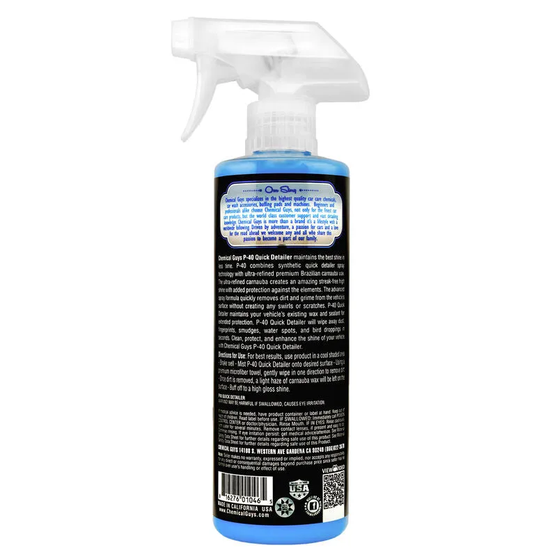 Chemical Guys P40 Detailer Spray with Carnauba 16oz.