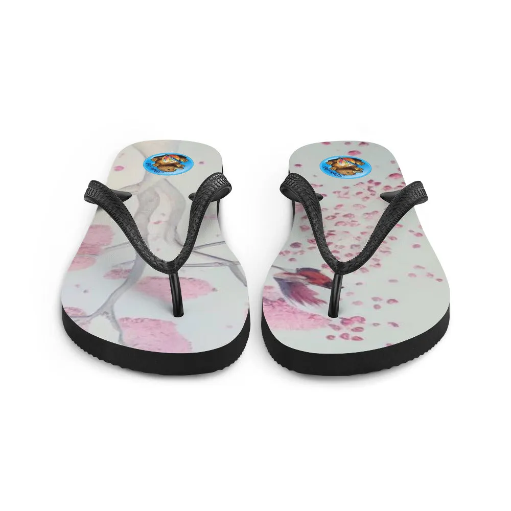 Cherry Blossoms Flip-Flops